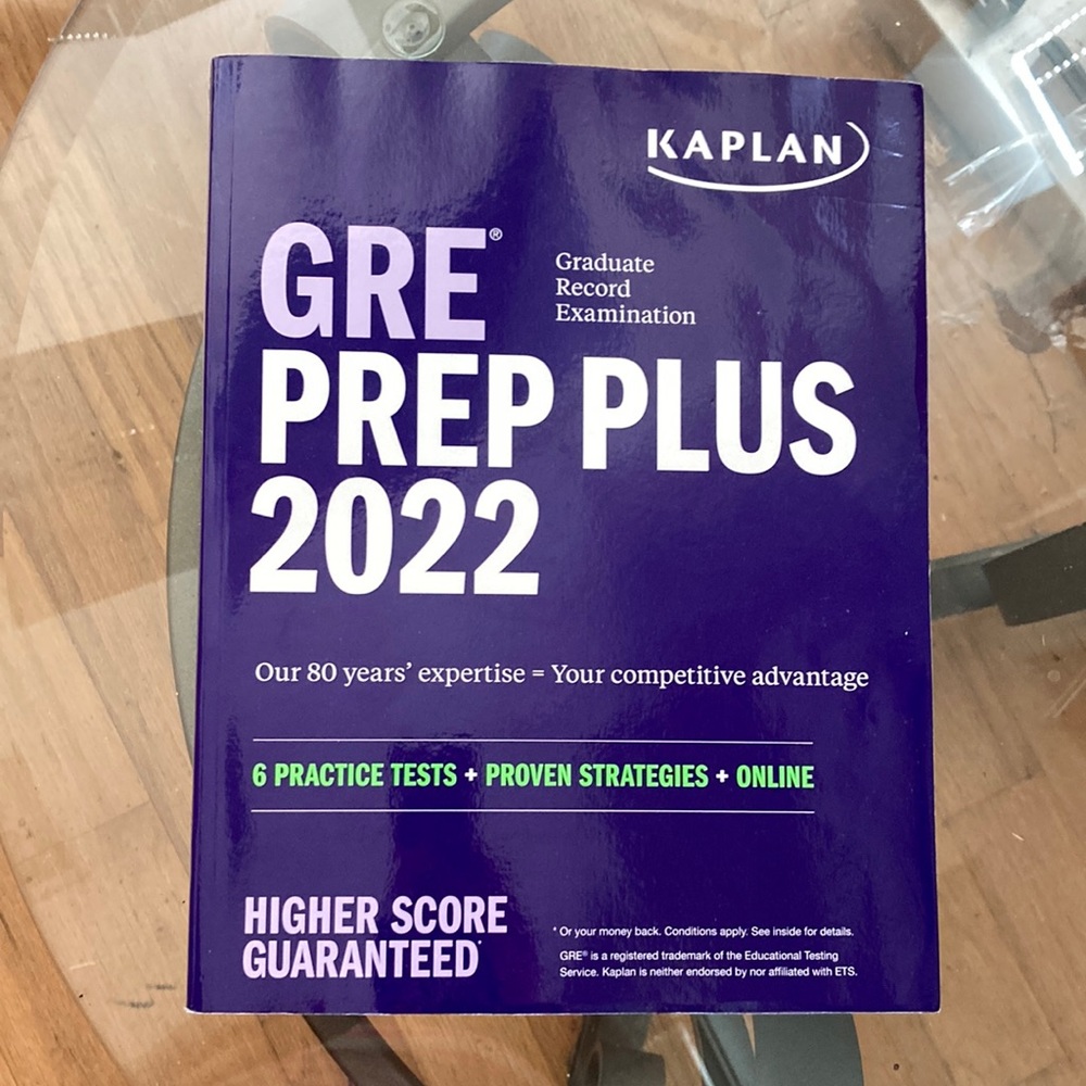 GRE prep plus 2022
